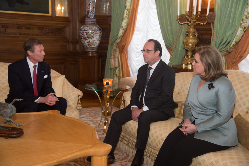 Visite officielle au Luxembourg du Président de la République française