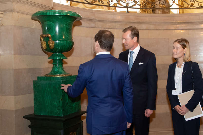 139_CGDL_Audience_Dmitri_Medvedev_SAR_le_Grand_Duc