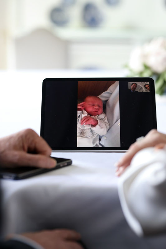 Princes Charles - Appel vidéo avec le Couple grand-ducal - 5