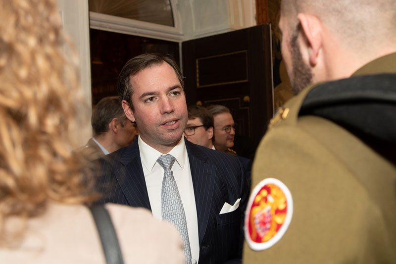 Réception pour les participants aux missions d'aide humanitaire et de maintien de la paix