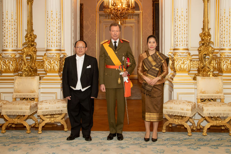 Accréditations de nouveaux Ambassadeurs au Luxembourg