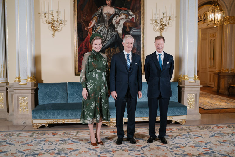 Visite d'Etat au Grand-Duché de Luxembourg de LL.MM. le Roi et la Reine des Belges - Première journée