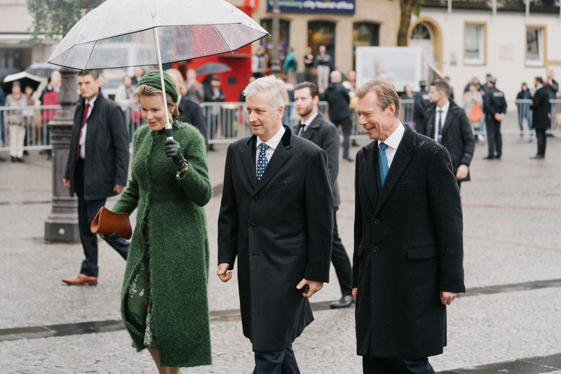 Visite d'Etat au Grand-Duché de Luxembourg de LL.MM. le Roi et la Reine des Belges - Première journée