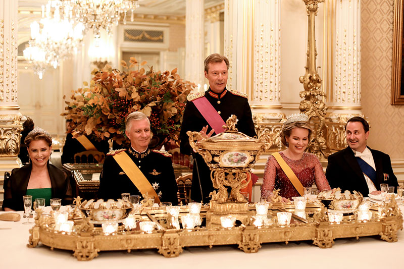 Visite d'Etat au Grand-Duché de Luxembourg de LL.MM. le Roi et la Reine des Belges - Première journée