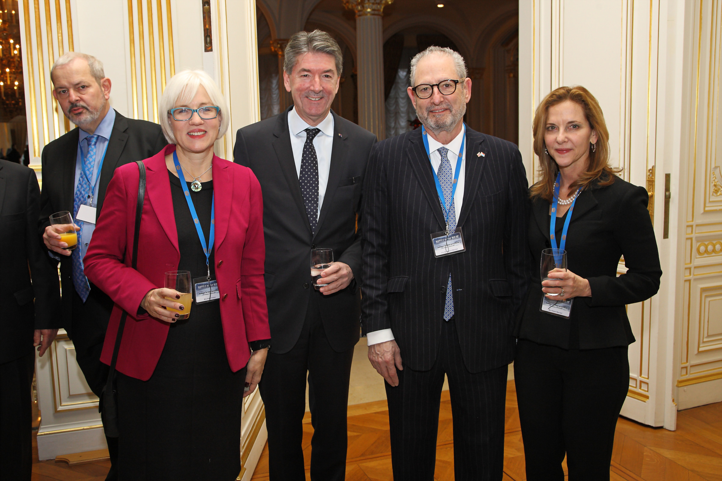 Audience des vétérans de la Bataille des Ardennes