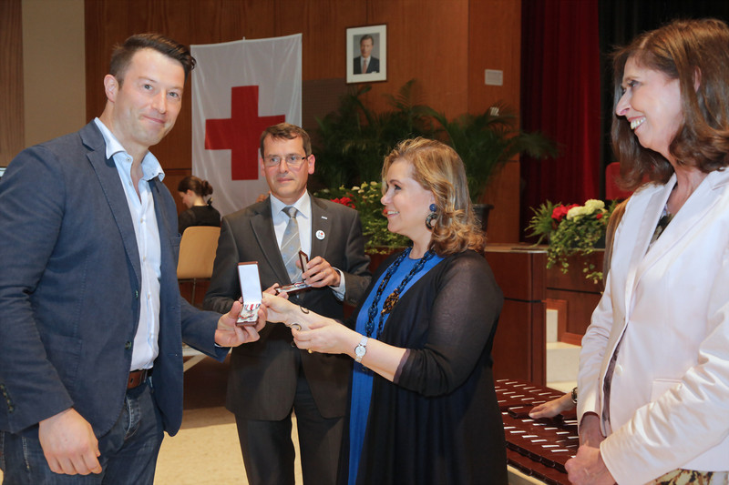 La Croix-Rouge luxembourgeoise récompense les donneurs de sang méritants