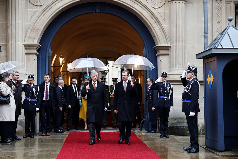 Visite d'Etat au Grand-Duché de Luxembourg de LL.MM. le Roi et la Reine des Belges - Dernière journée