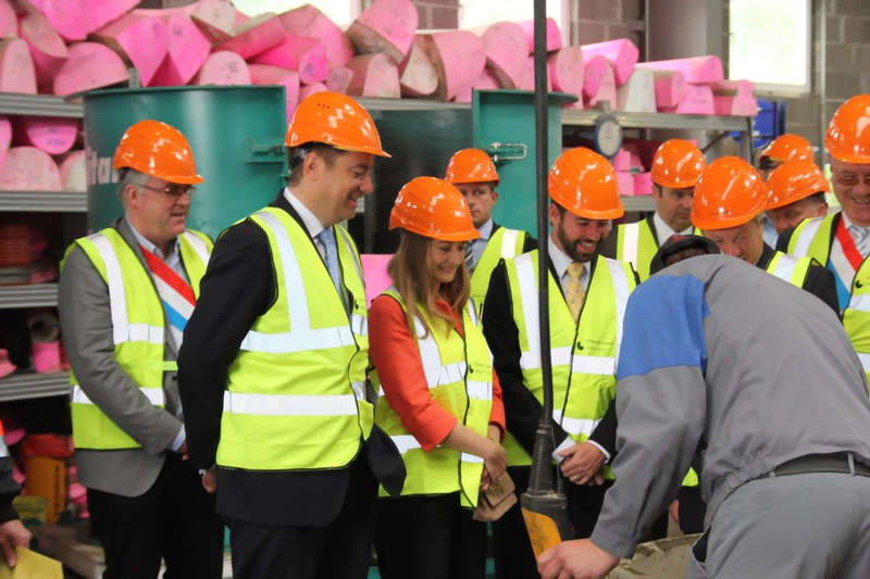 Visite du site de la S.A. des Chaux de Contern et de la société e-Kenz