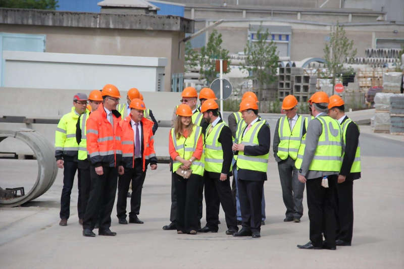 Visite du site de la S.A. des Chaux de Contern et de la société e-Kenz