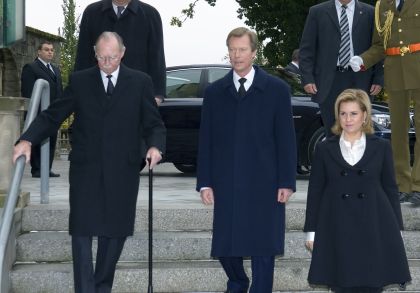 Service religieux à la Crypte de la Cathédrale de Luxembourg
