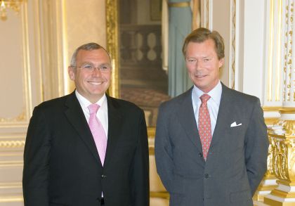 Audience du Chancelier de la République fédérale d'Autriche