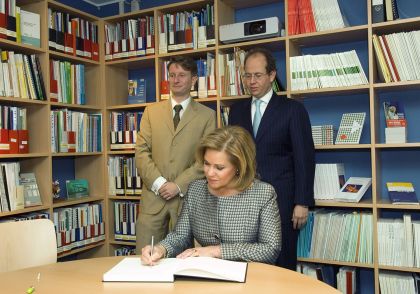 Inauguration de la Maison de la microfinance