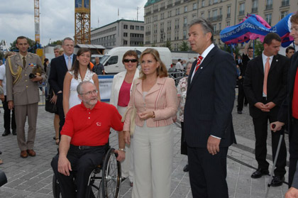 La Grande-Duchesse à Berlin pour la Journée Paralympique Internationale