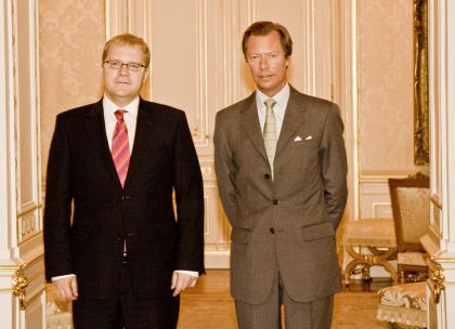 Audience du Ministre des Affaires Etrangères de la République d'Estonie