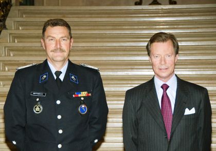 Audience du Directeur général de la Police grand-ducale