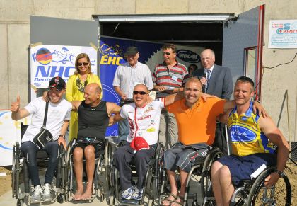 Remise du prix de l'European Handbike Circuit par le Comité Paralympique Luxembourgeois