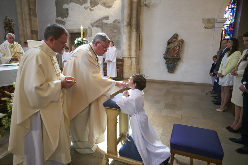 Messe de première sainte communion de S.A.R. le Prince Gabriel