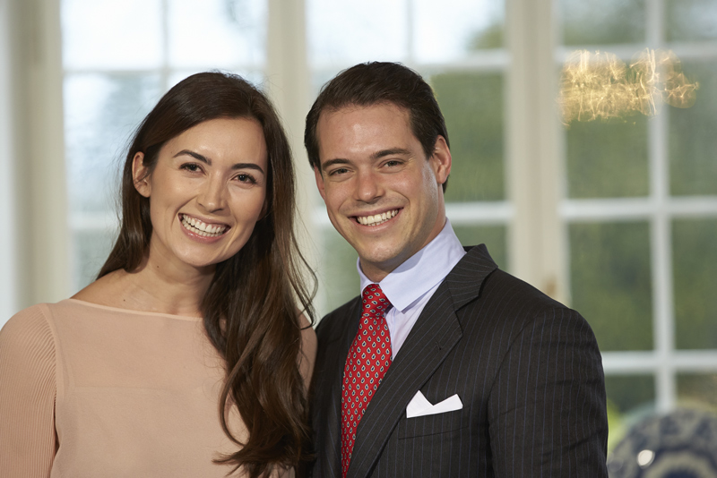 S.A.R. le Prince Félix et Mademoiselle Claire Lademacher