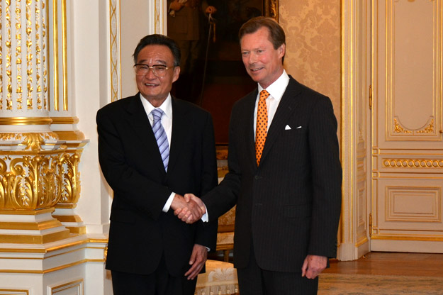 Audience du Président du Comité permanent de l’Assemblée populaire nationale de Chine