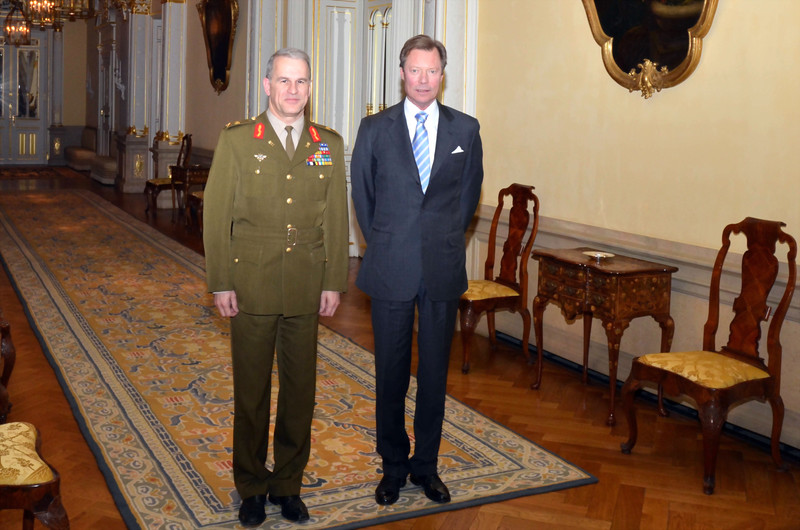 Audience de congé du Chef d’Etat-Major de l’Armée