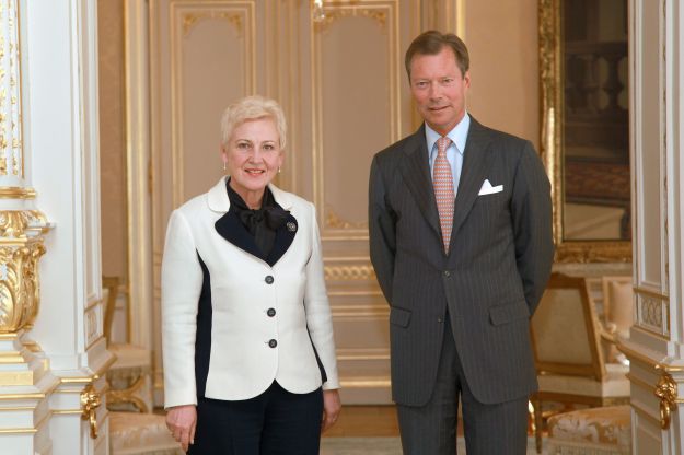 SAR le Grand-Duc reçoit en audience SE Madame Irena Degutiene, présidente du parlement de la Lituanie