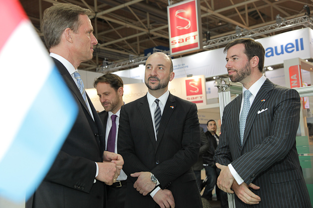 Visite de la 65ème édition de la Foire de Hanovre à l’occasion de la "Journée luxembourgeoise"