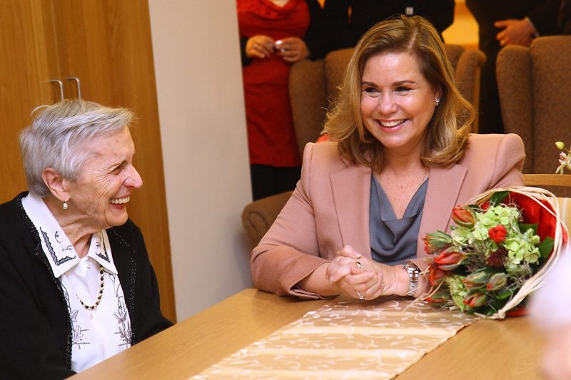 Visite de la Séniorie Saint Joseph de Pétange