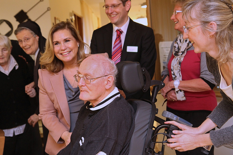 Visite de la Séniorie Saint Joseph de Pétange