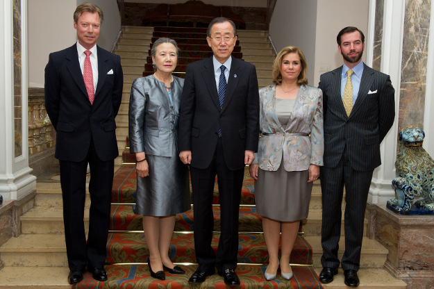 Visite du secrétaire général de l'ONU