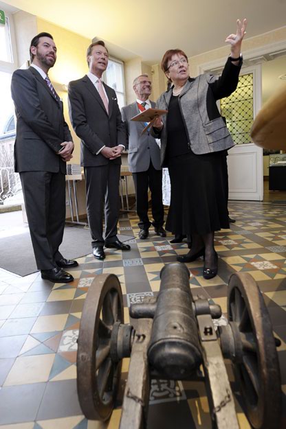 Visite de l'exposition "Literatur, Industrie, Politik" de la Maison Servais
