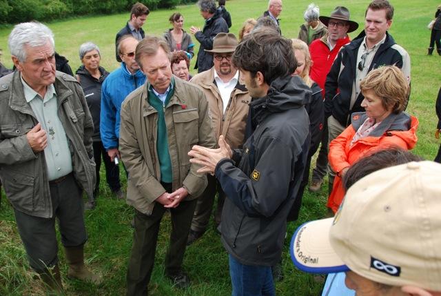 Visite de projets réalisés par natur&ëmwelt Fondation Hëllef fir d'Natur