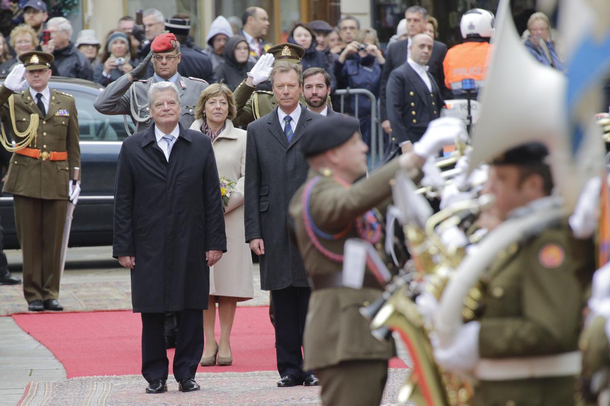 Visite d'Etat au Luxembourg du Président de la République Fédérale d'Allemagne