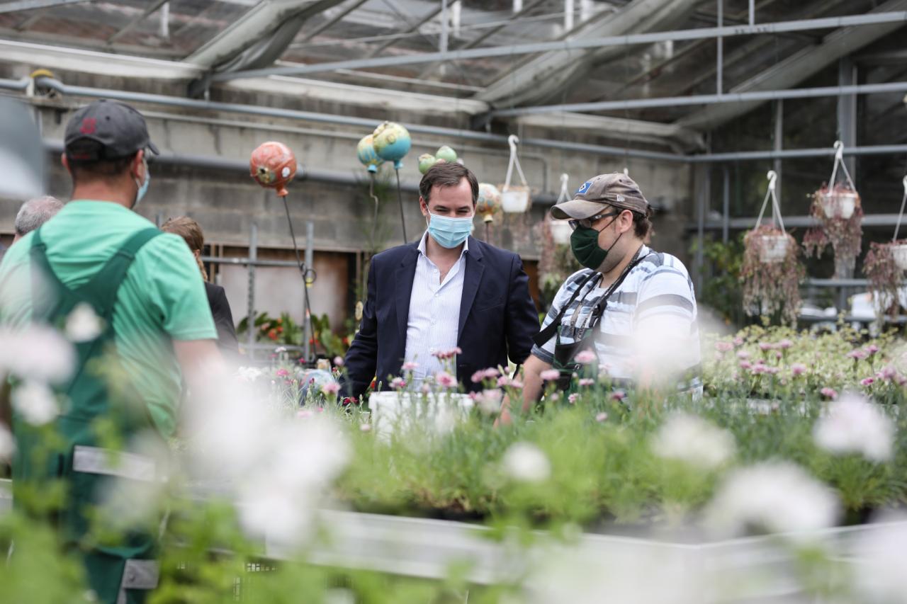 Le Prince héritier a visité la Fondation Kräizbierg