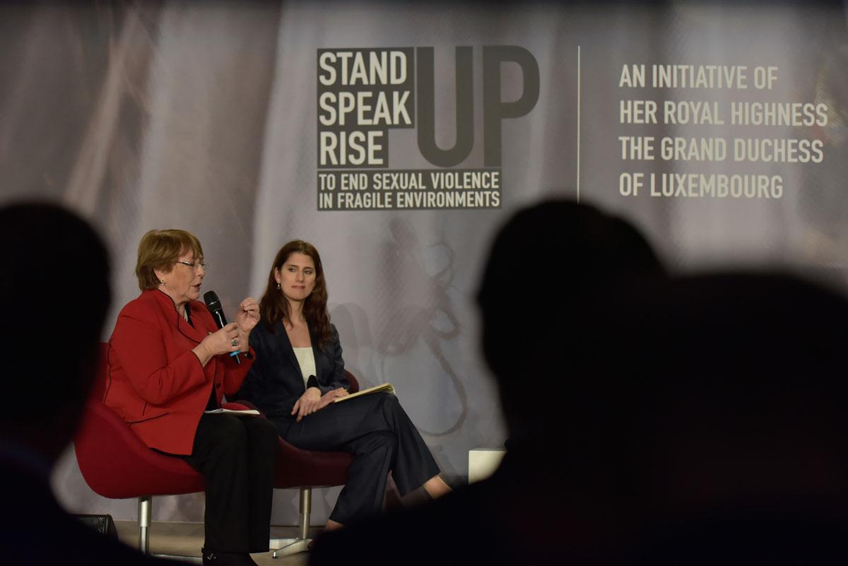 Discussions at the International Forum "Stand Speak Rise Up!