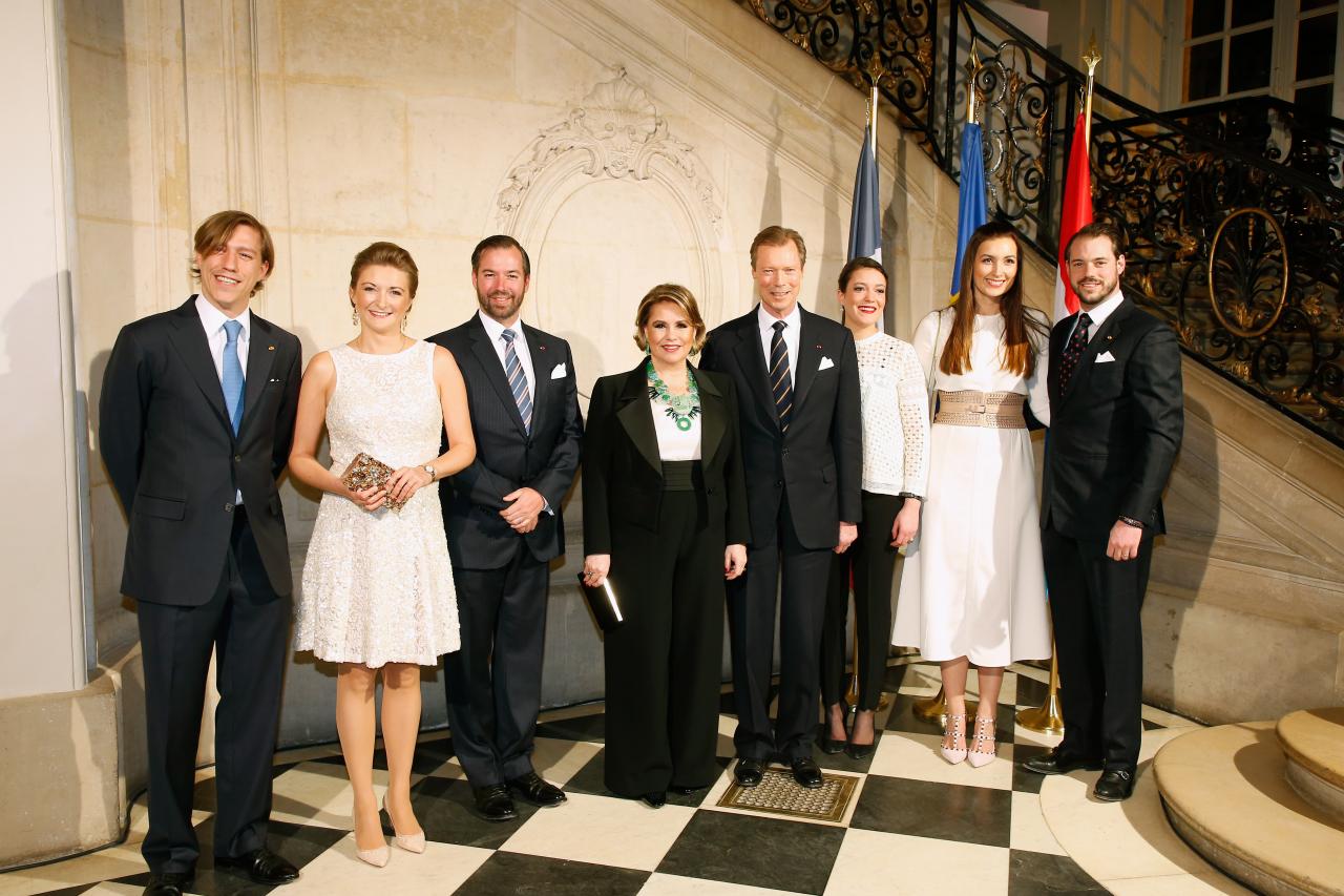 The Grand Ducal Family at the Rodin Museum in Paris