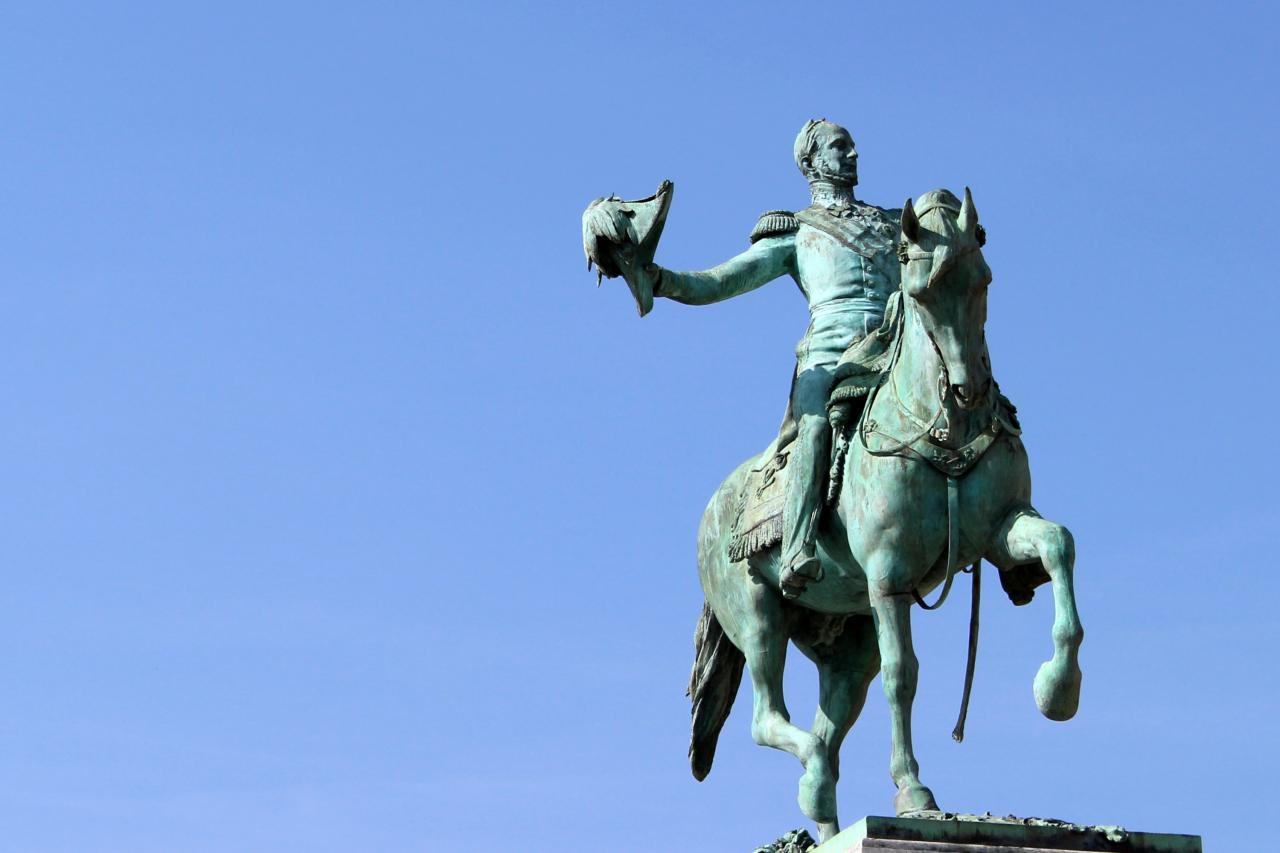 Statue équestre du Roi Grand-Duc Guillaume II d'Orange