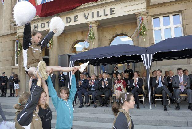 Fête Nationale: S.A.R. le Grand-Duc héritier à Esch-sur-Alzette