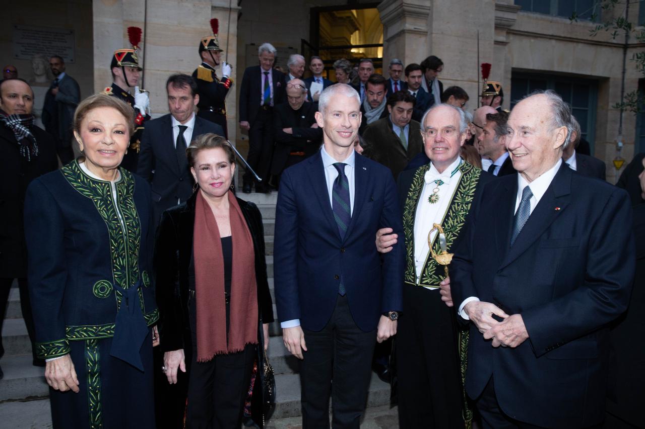 Installation de M. Frédéric Mitterrand à l’Académie des beaux-arts