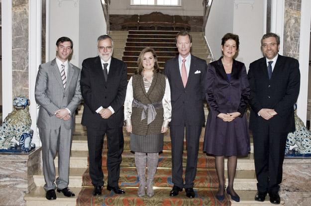 Le Grand-Duc, la Grande-Duchesse et le Grand-Duc Héritier
