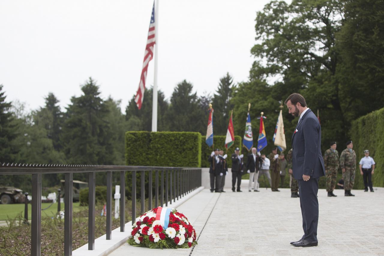 Le Prince Guillaume - Cérémonie du "Memorial Day"