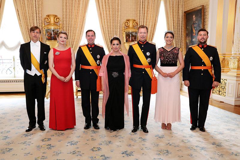 Nationalfeiertag 2019: Galaabend im großherzoglichen Palast