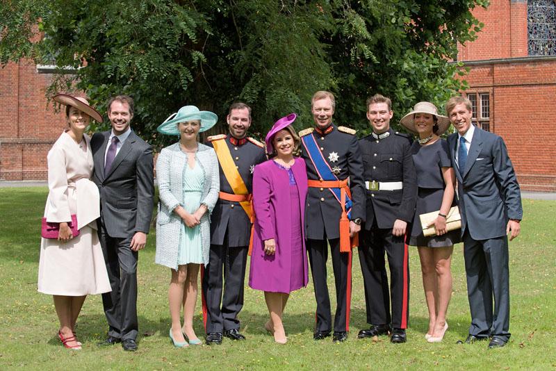 La Famille grand-ducale à l’Académie royale militaire de Sandhurst