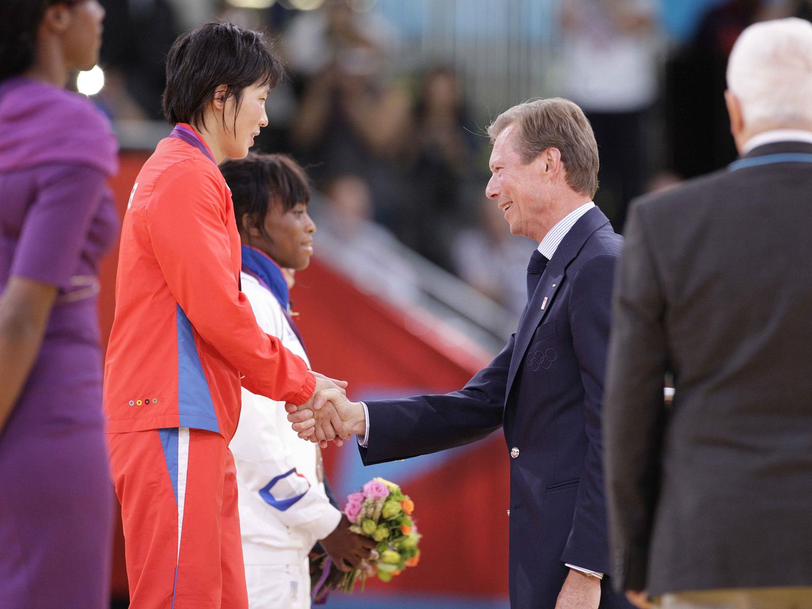 Le Grand-Duc aux Jeux Olympiques en 2012