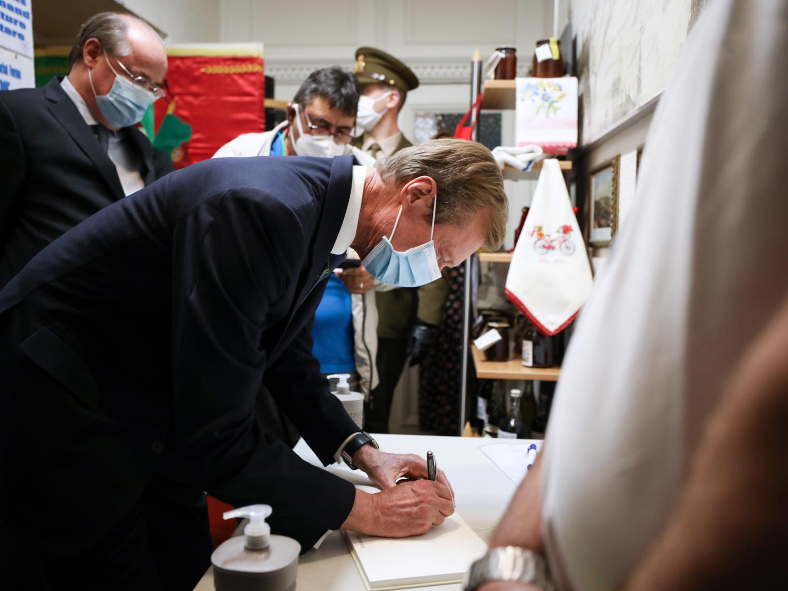 Le Grand-Duc a assisté au 40e anniversaire du Centre d'Appui Social et Associatif 