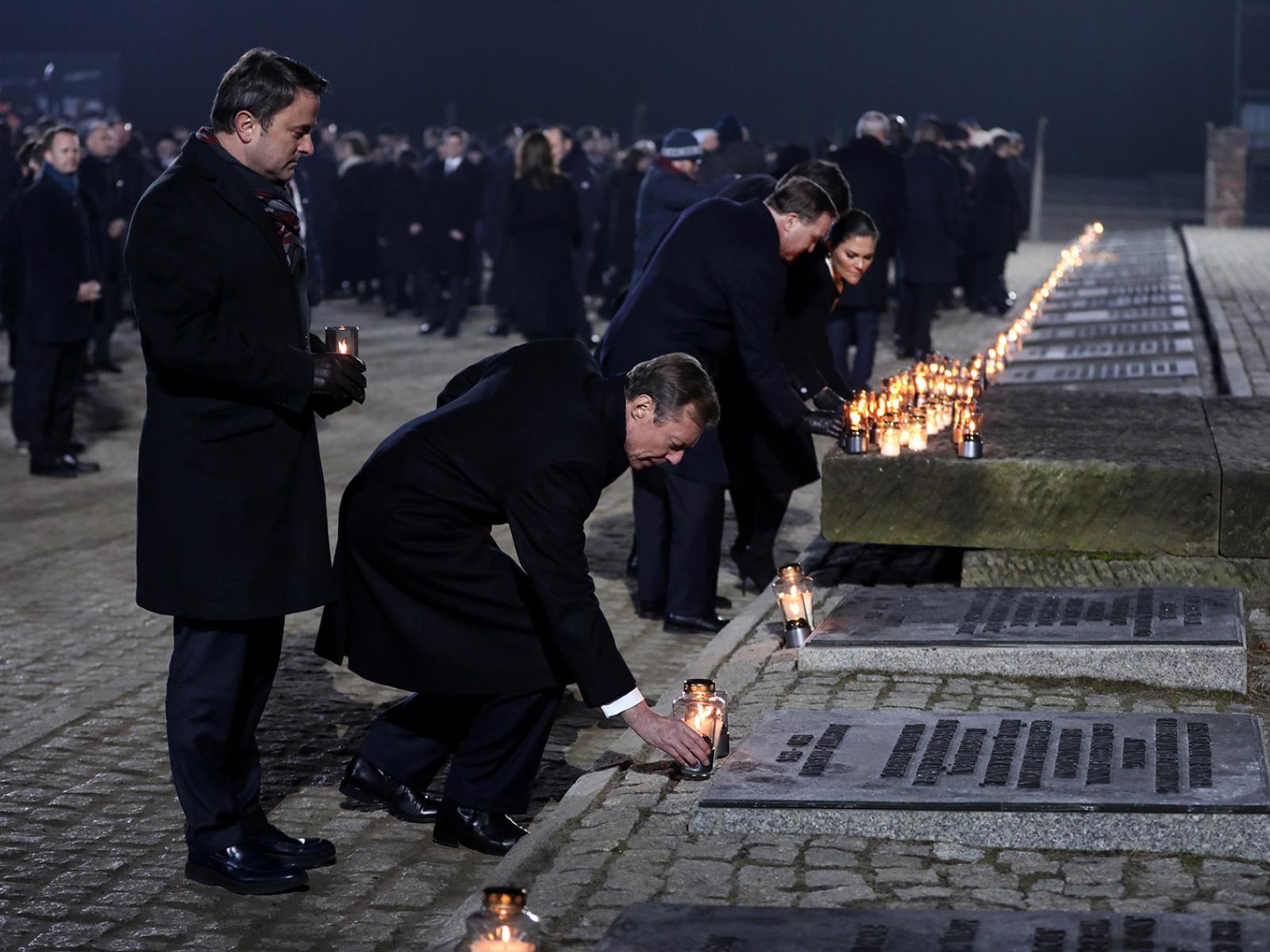 Le Grand-Duc a assisté au 75e anniversaire de la libération du camp de concentration Auschwitz-Birkenau