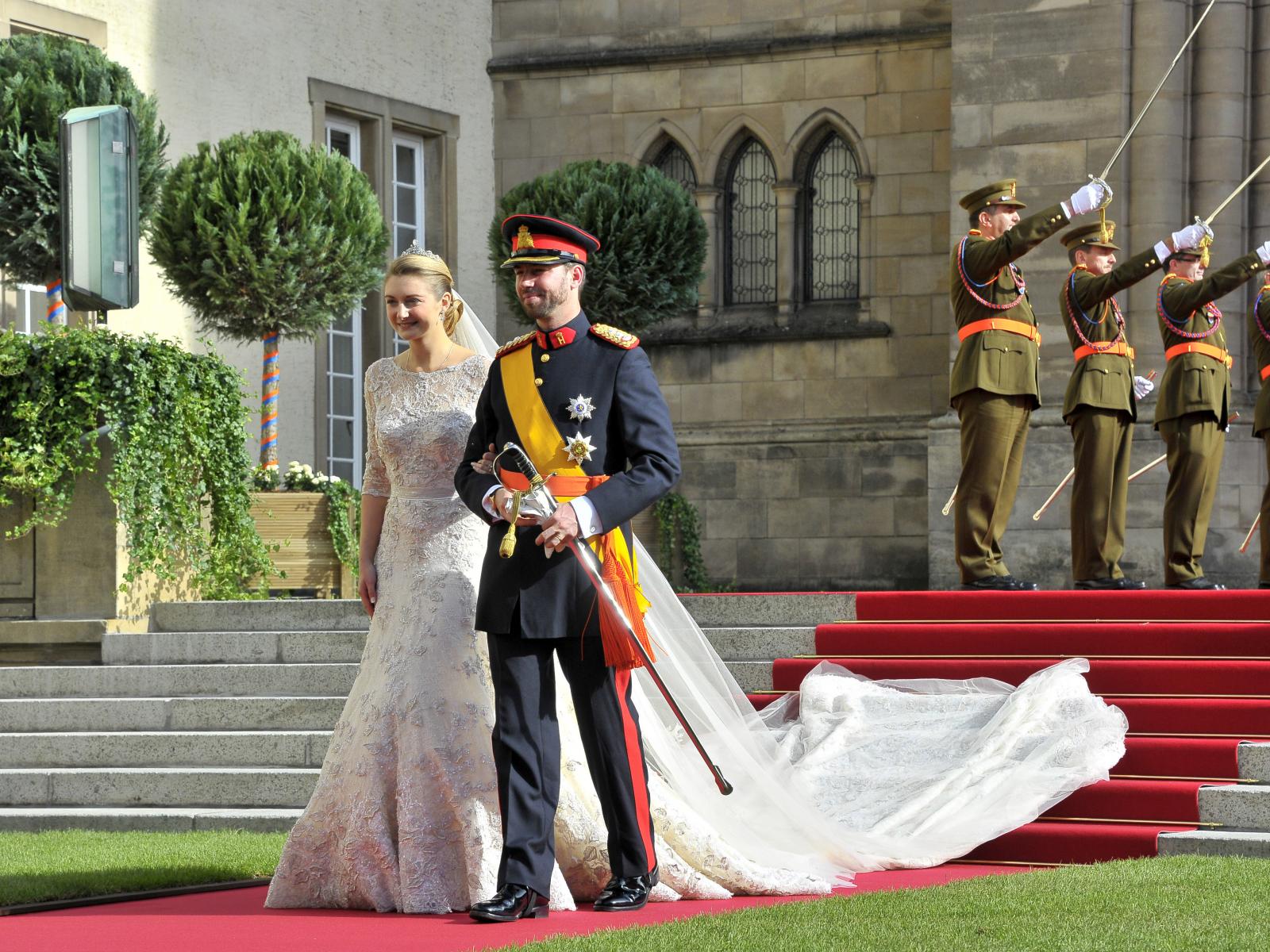 Königliche Hochzeit in der Kathedrale Notre-Dame de Luxembourg