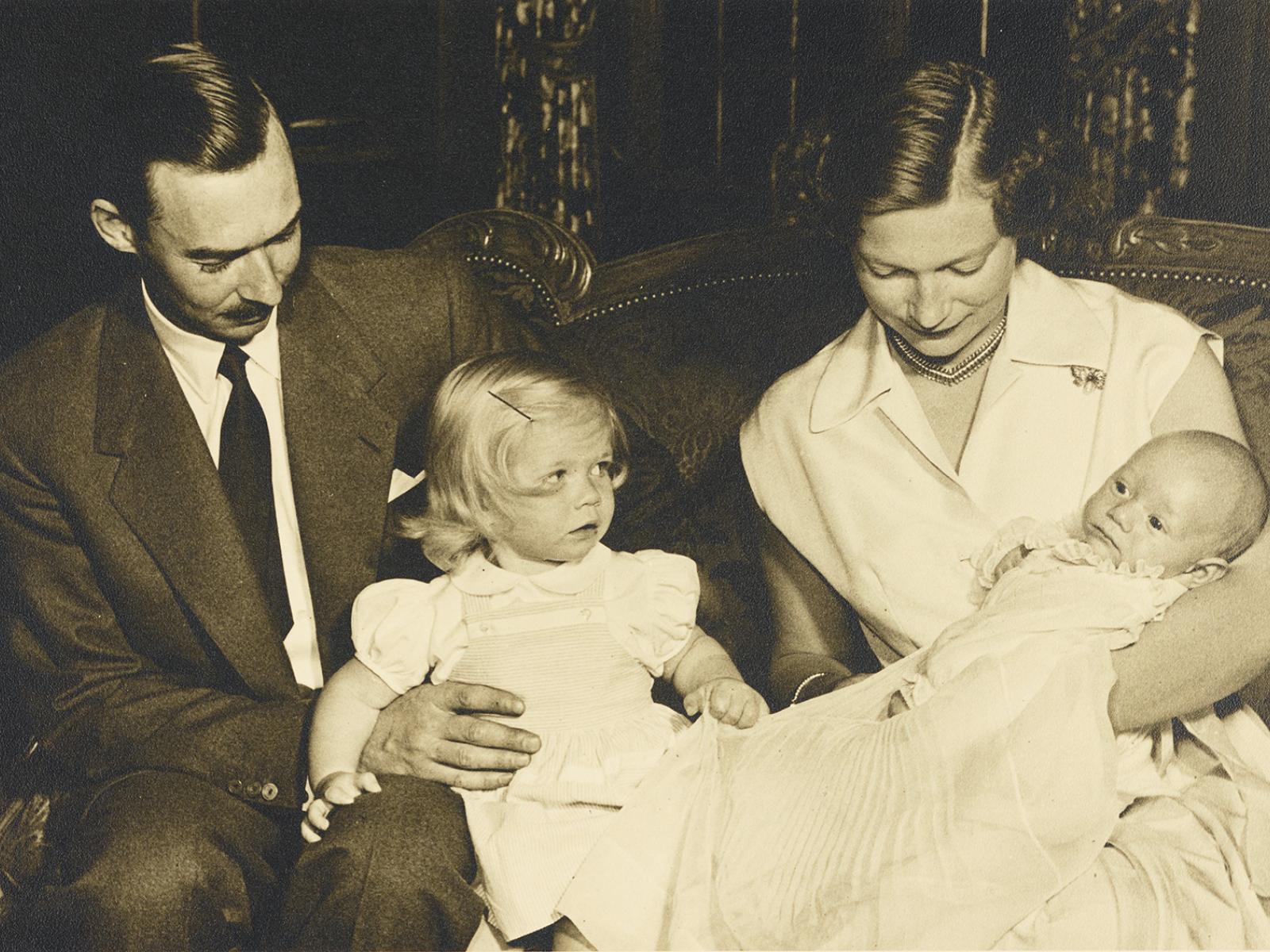 Birth of Prince Henri in 1955