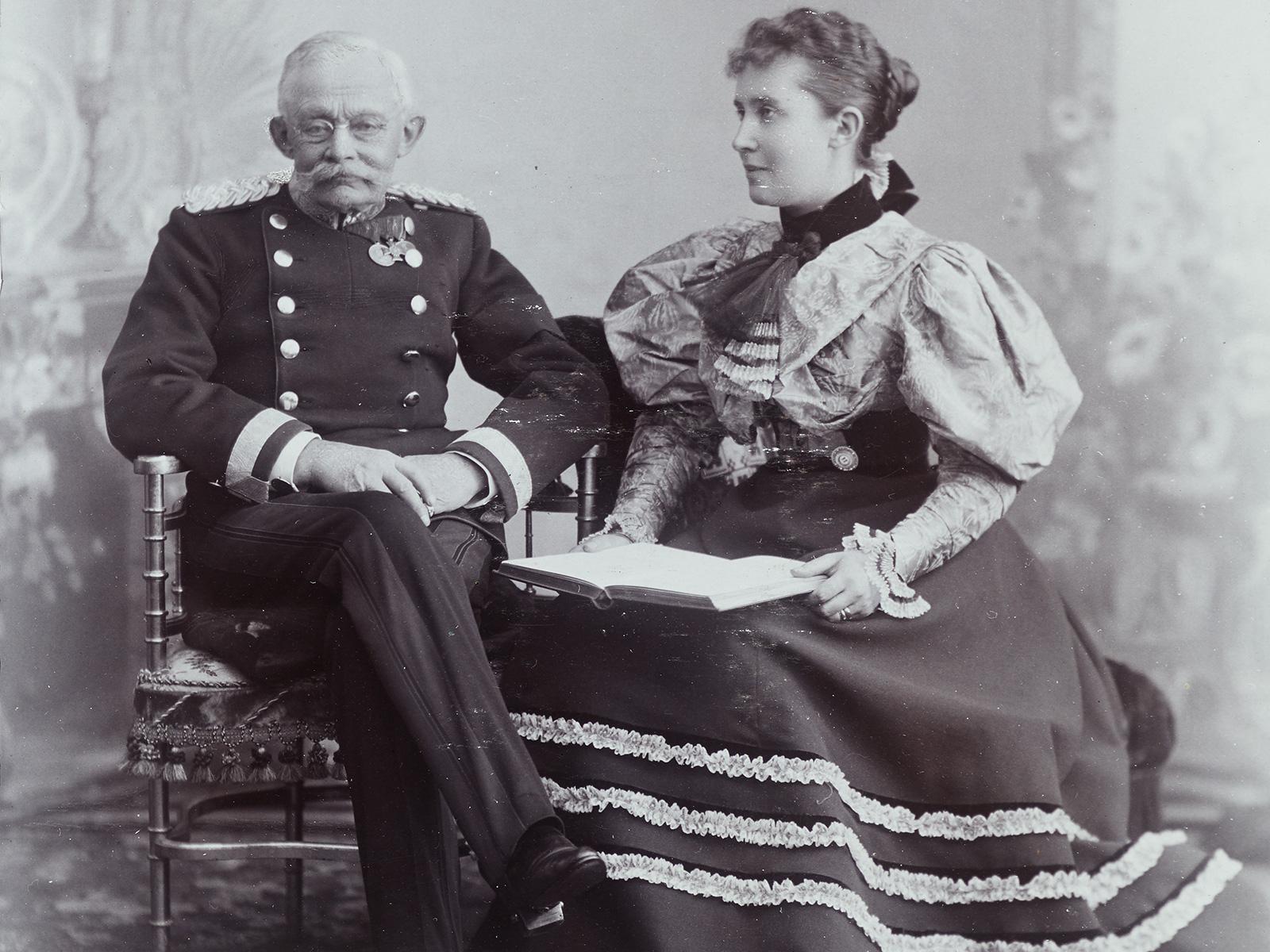 Portrait of Grand Duke Adolphe and Grand Duchess Adelheid Marie