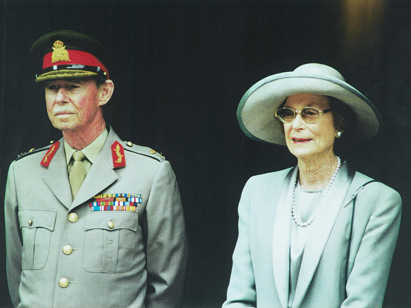 Le Grand-Duc Jean et la Grande-Duchesse Joséphine-Charlotte