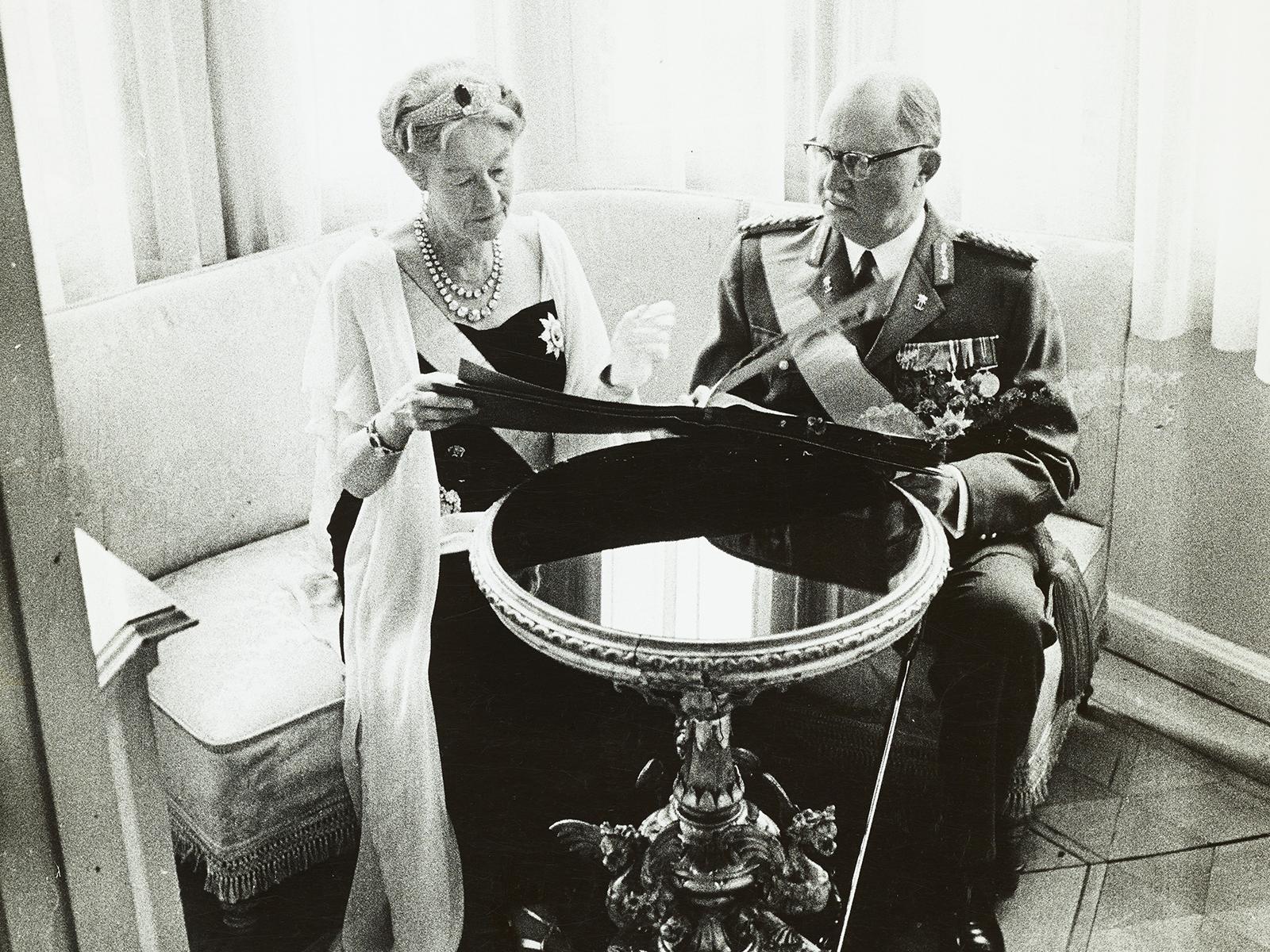 Großherzogin Charlotte und Prinz Félix